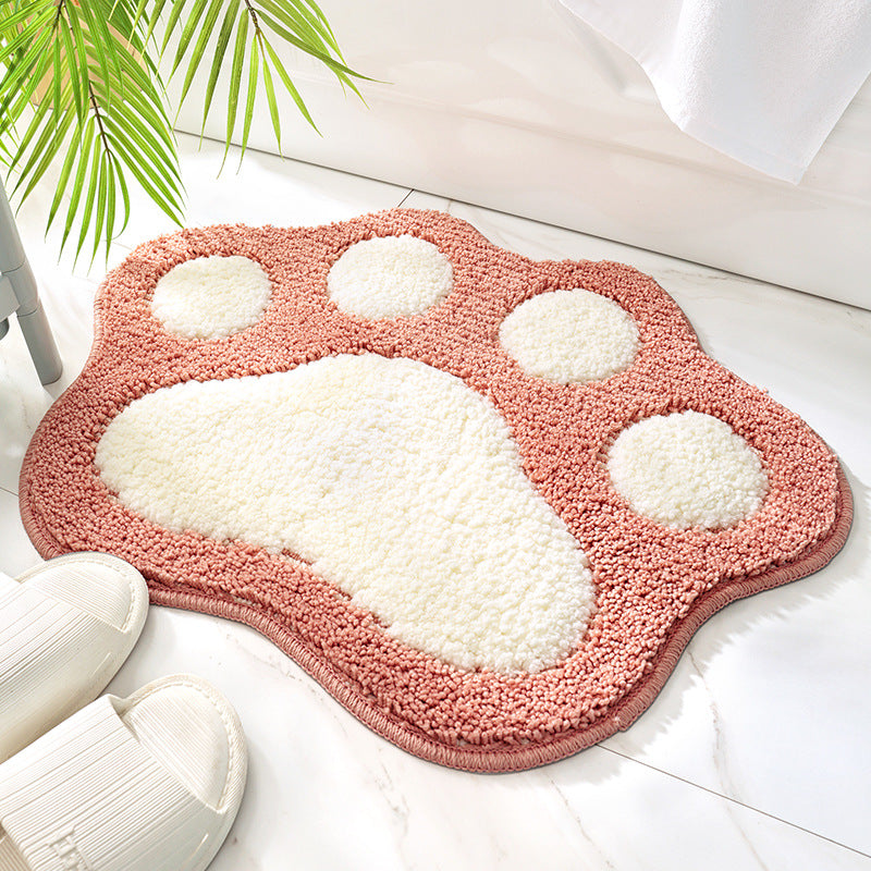 Cuttable Anti-Slip Bathroom Door Mat - Absorbent Carpet