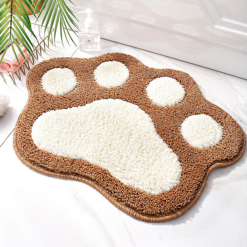Cuttable Anti-Slip Bathroom Door Mat - Absorbent Carpet