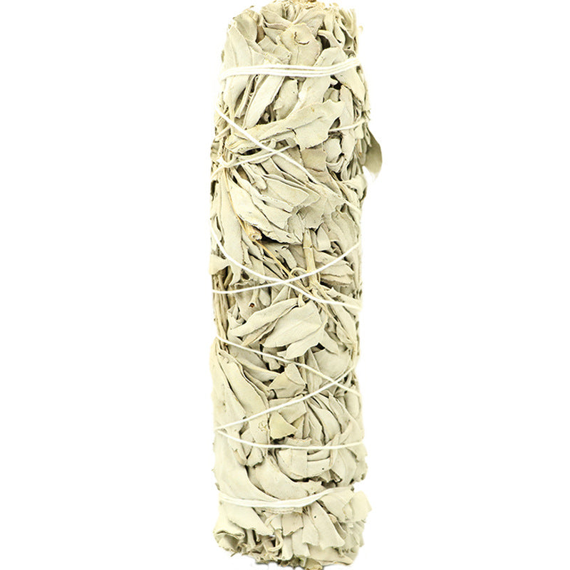 White Sage Smudge Bundle - Large Leaf Space Cleansing Sage Stick