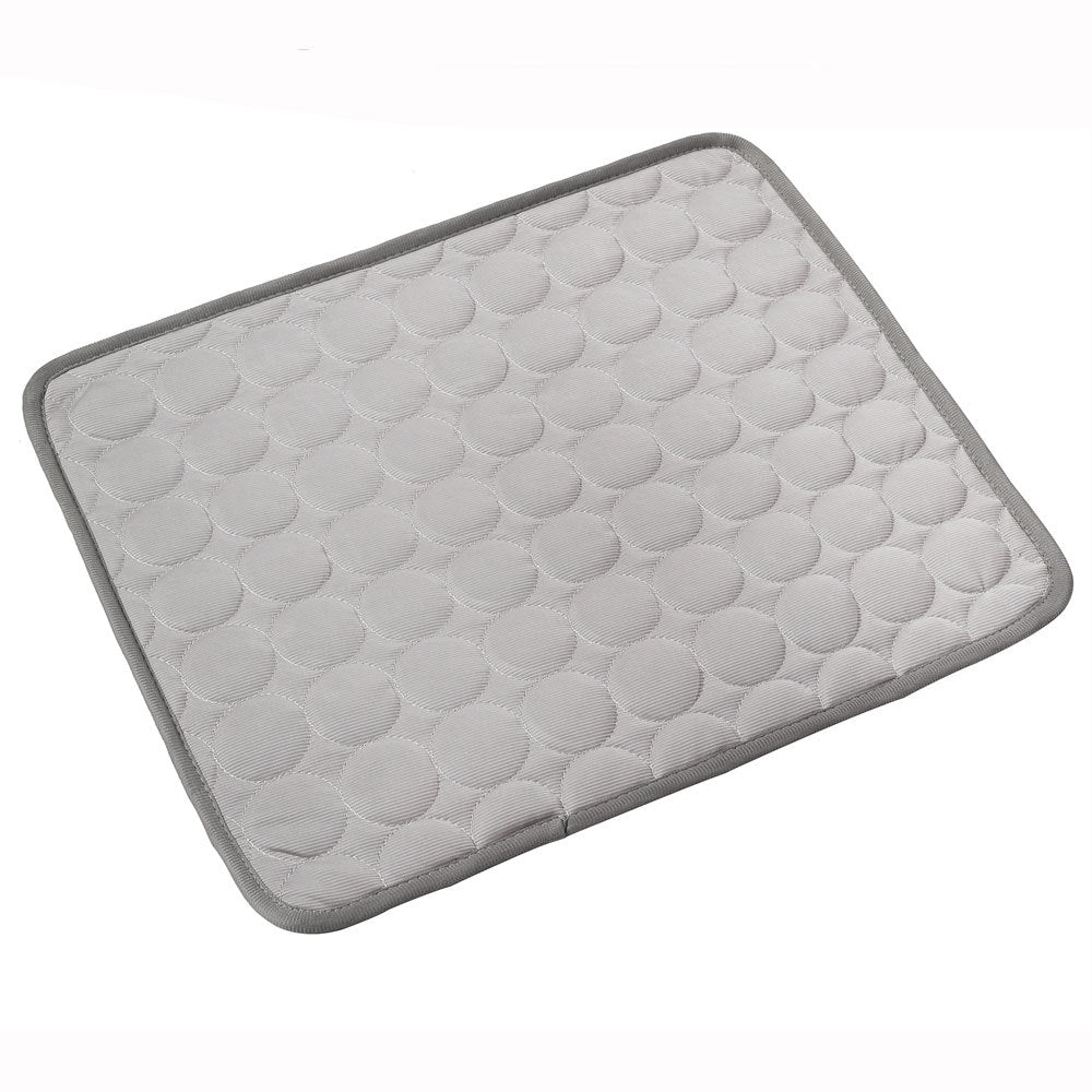 Pet Cooling Mat - Ice Silk Summer Bed Pad for Dogs & Cats, Multiple Sizes