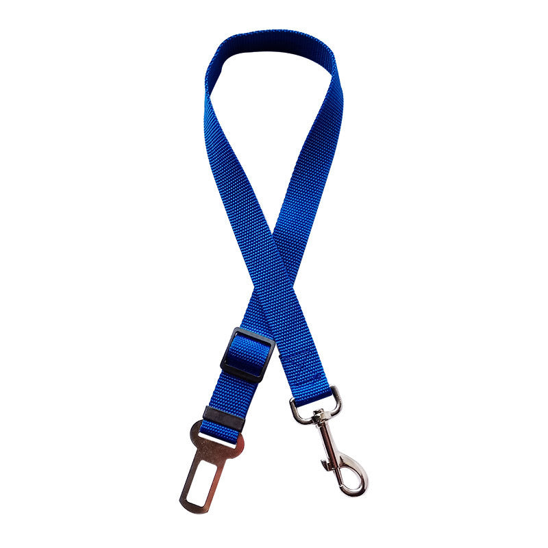 Adjustable Dog Car Seat Belt - Pet Safety Lead with Swivel Clip for Cars