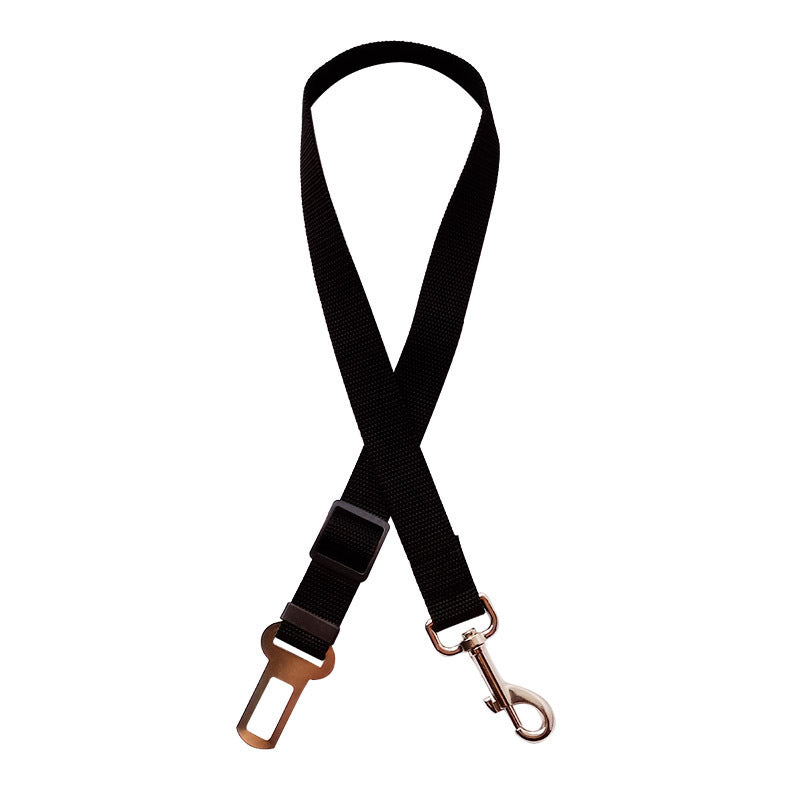 Adjustable Dog Car Seat Belt - Pet Safety Lead with Swivel Clip for Cars