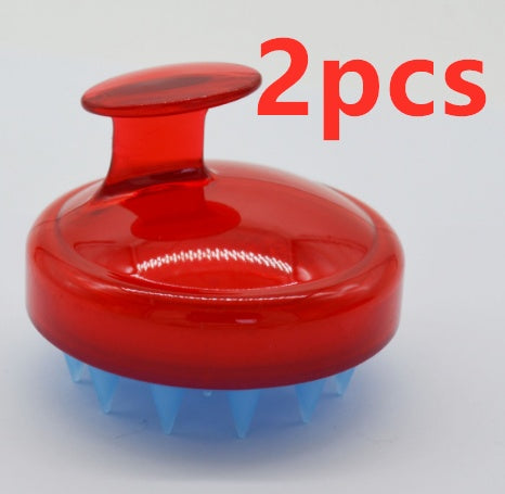 Silicone Shampoo Brush Massage Scalp Hair