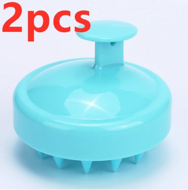 Silicone Shampoo Brush Massage Scalp Hair