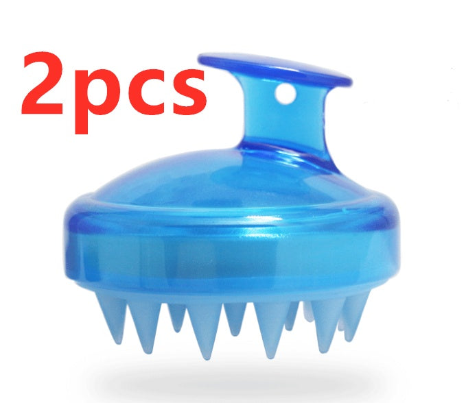 Silicone Shampoo Brush Massage Scalp Hair