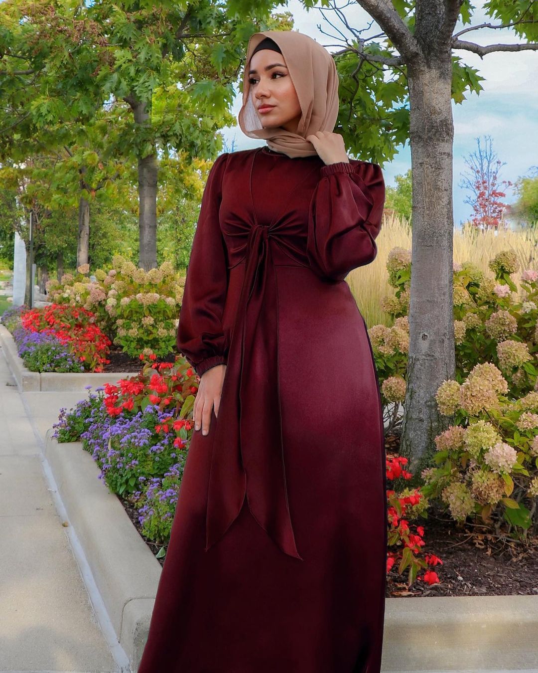 Ramadan Eid Mubarak Kaftan Dubai Abaya Turkey Muslim Women Hijab