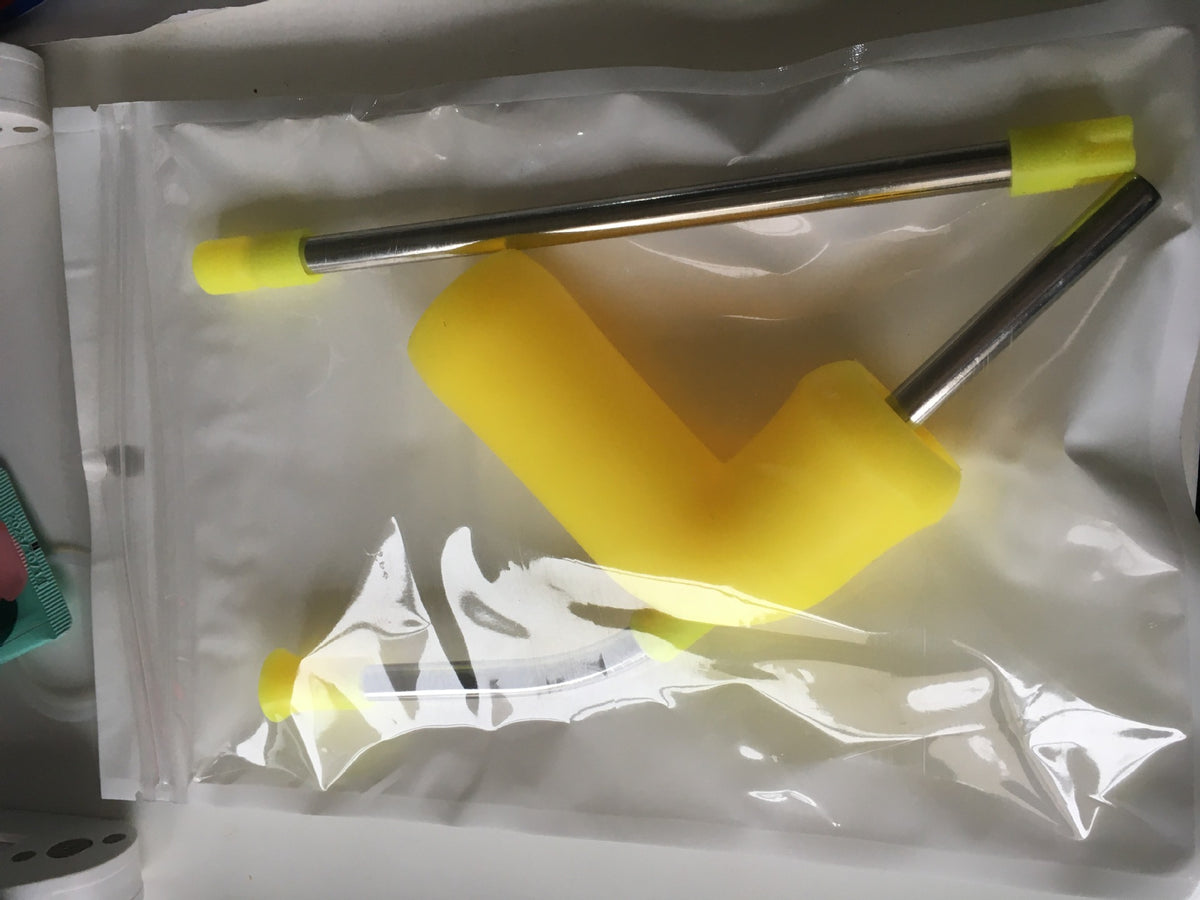 Beer Snorkel Straw Bong Funnel Slammer Double Drinking Bar Tools
