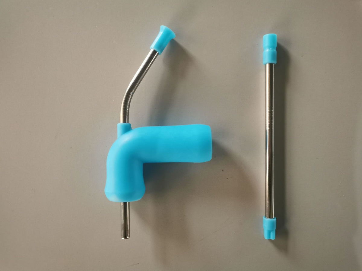 Beer Snorkel Straw Bong Funnel Slammer Double Drinking Bar Tools