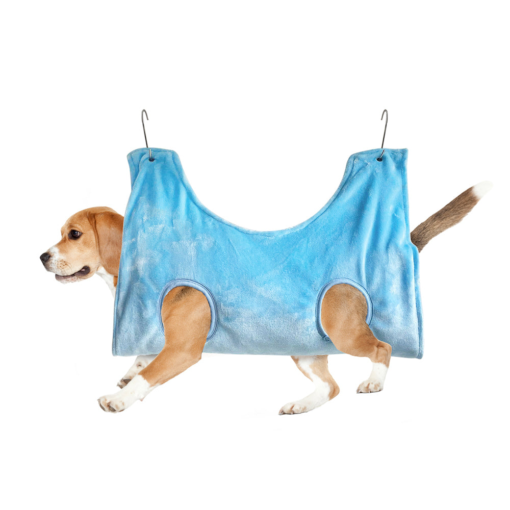 Pet Grooming Hammock - Nail Trimming Restraint Bag for Cats & Small Dogs