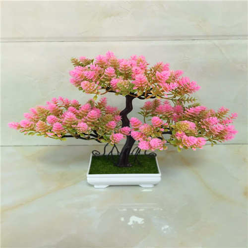 Decorative Artificial Flower Arrangement - Plastic Podium Flowers for Wedding & Event Decor