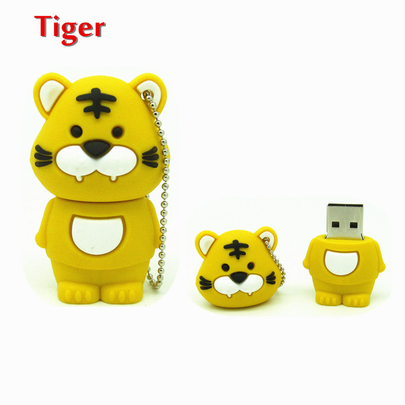 Cute Cartoon Zodiac Animal USB Flash Drive - 12 Chinese Zodiac Memory Stick