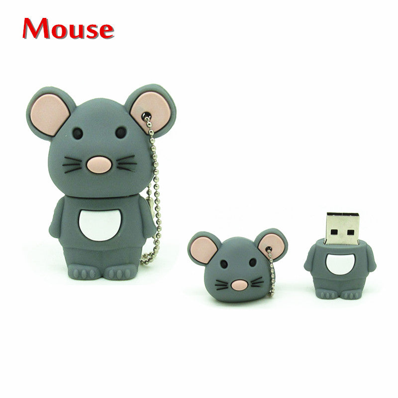 Cute Cartoon Zodiac Animal USB Flash Drive - 12 Chinese Zodiac Memory Stick