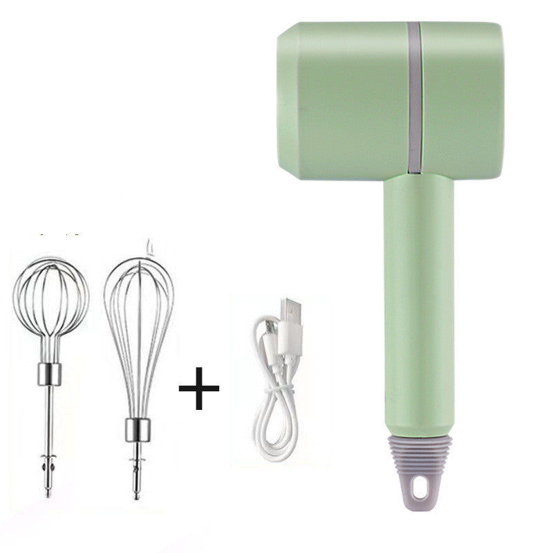 Rechargeable Wireless Egg Beater Electric Home Mini Handheld Baking