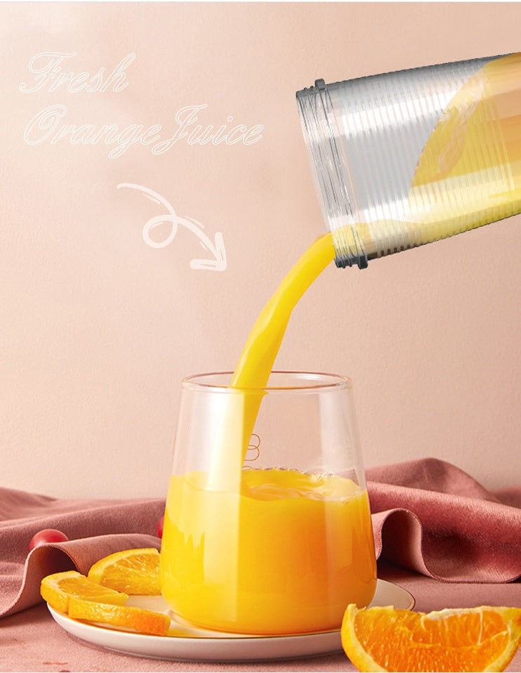 USB Wireless Charging Mini Juicer Cup - Portable Blender