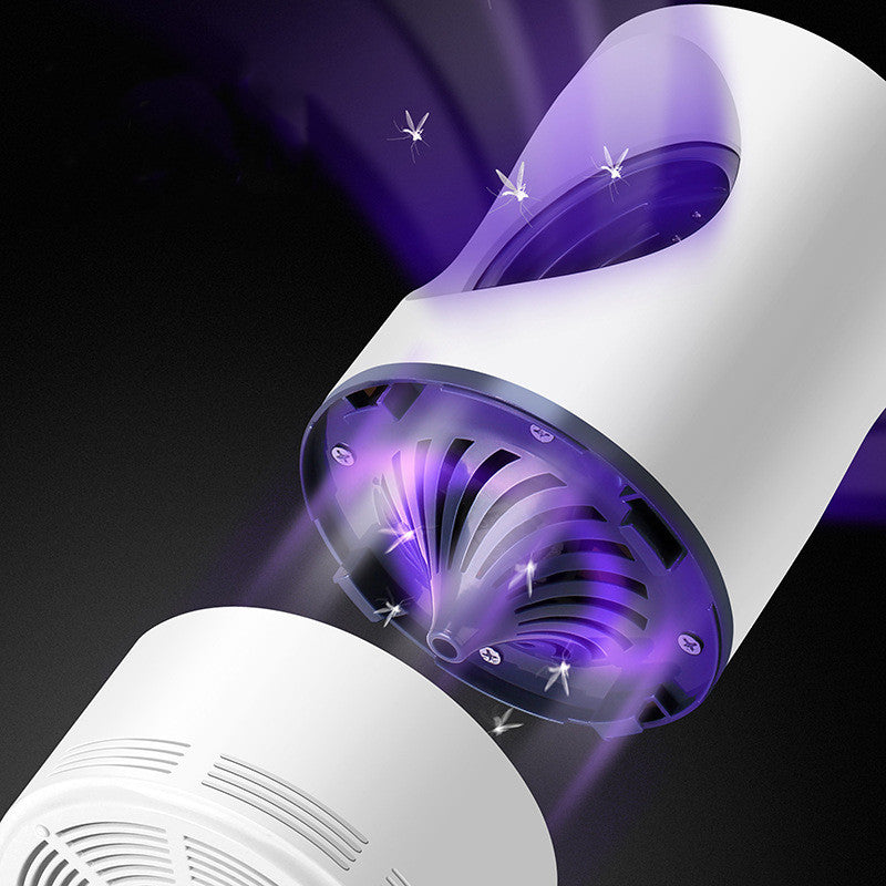 LED Mosquito Killer Lamp - Silent Indoor Insect Trap & Bug Zapper for Home