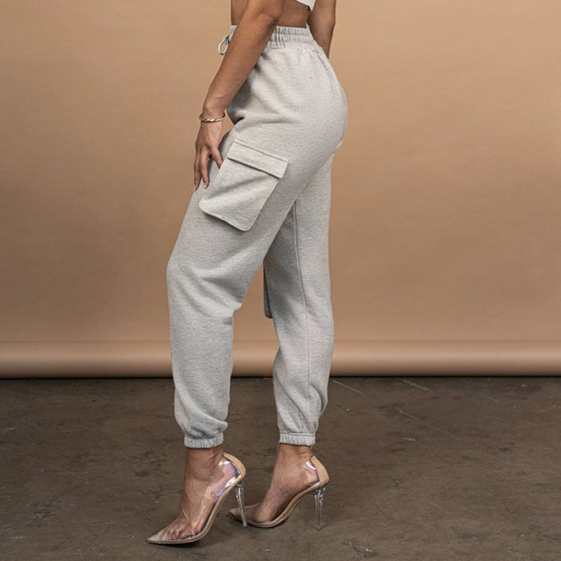 Women Hoodie Pants Trouser Winter Women's Sports Lady