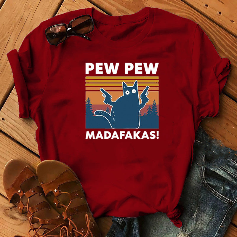 Short Sleeve Pew Maddakas T-Shirt Size Top