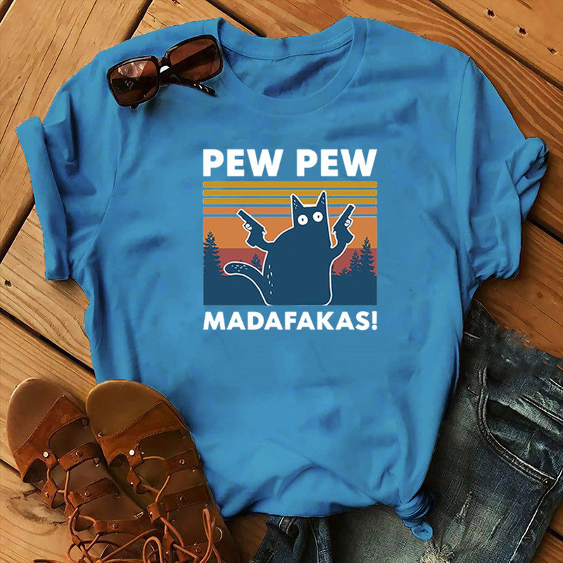 Short Sleeve Pew Maddakas T-Shirt Size Top