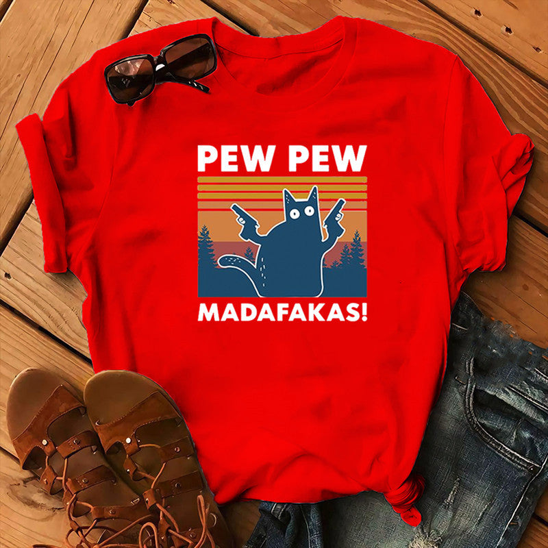 Short Sleeve Pew Maddakas T-Shirt Size Top