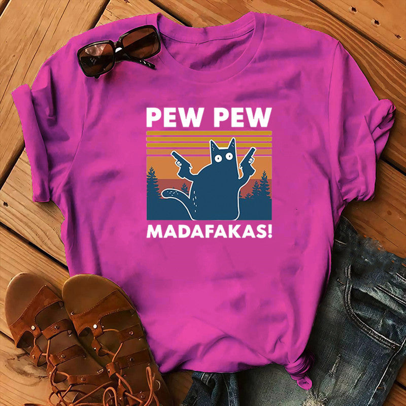Short Sleeve Pew Maddakas T-Shirt Size Top