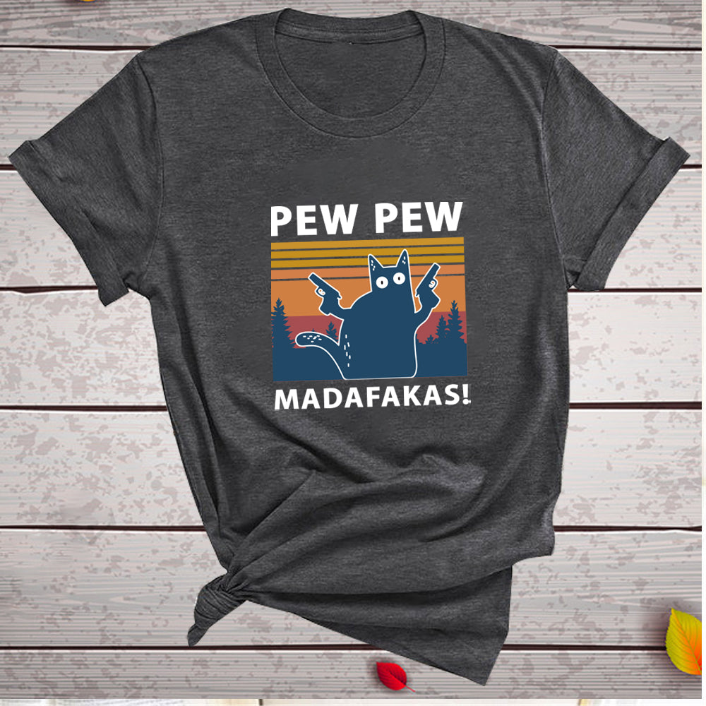 Short Sleeve Pew Maddakas T-Shirt Size Top