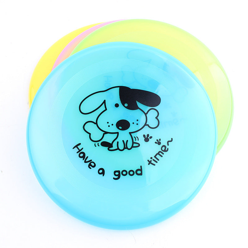 Silicone Dog Frisbee - Soft Flying Disc Chew-Resistant Training Toy