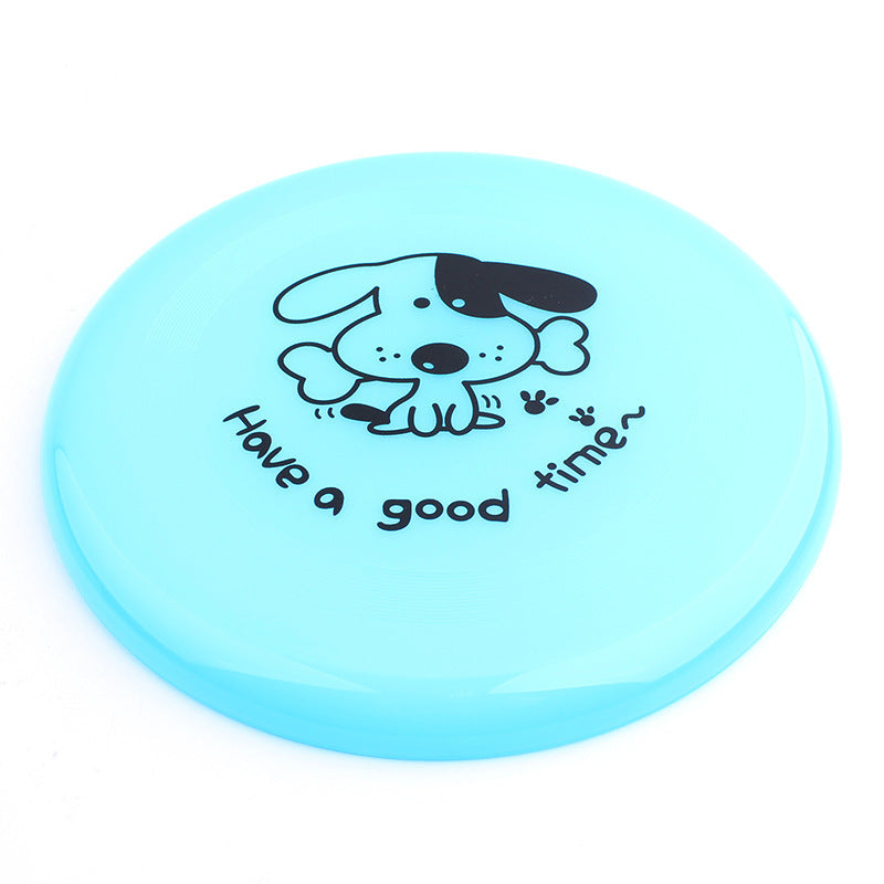 Silicone Dog Frisbee - Soft Flying Disc Chew-Resistant Training Toy