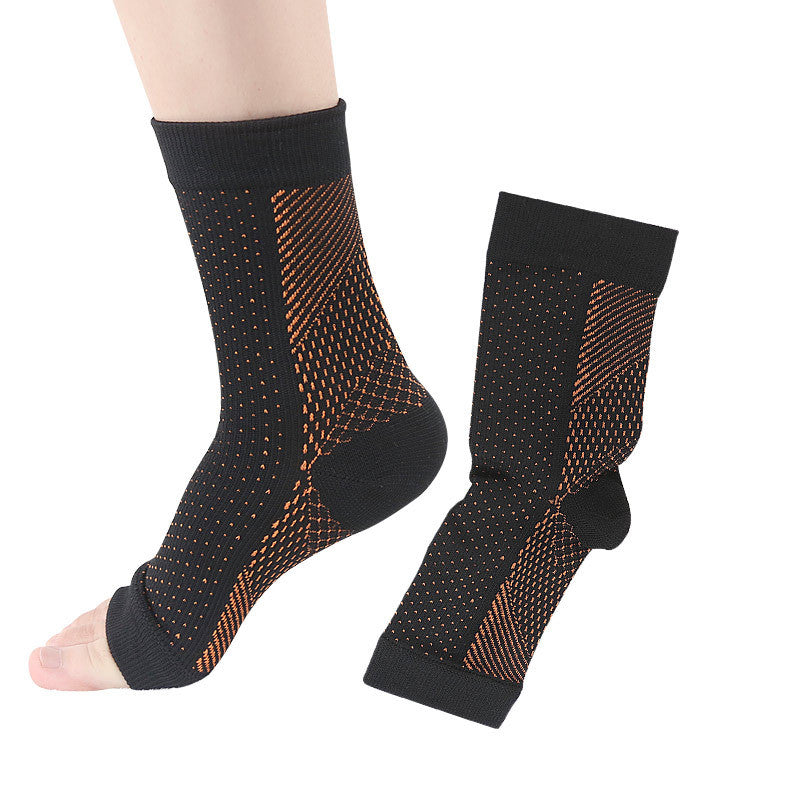 Invisible Heel Compression Socks - Plantar Support Ankle Sleeves