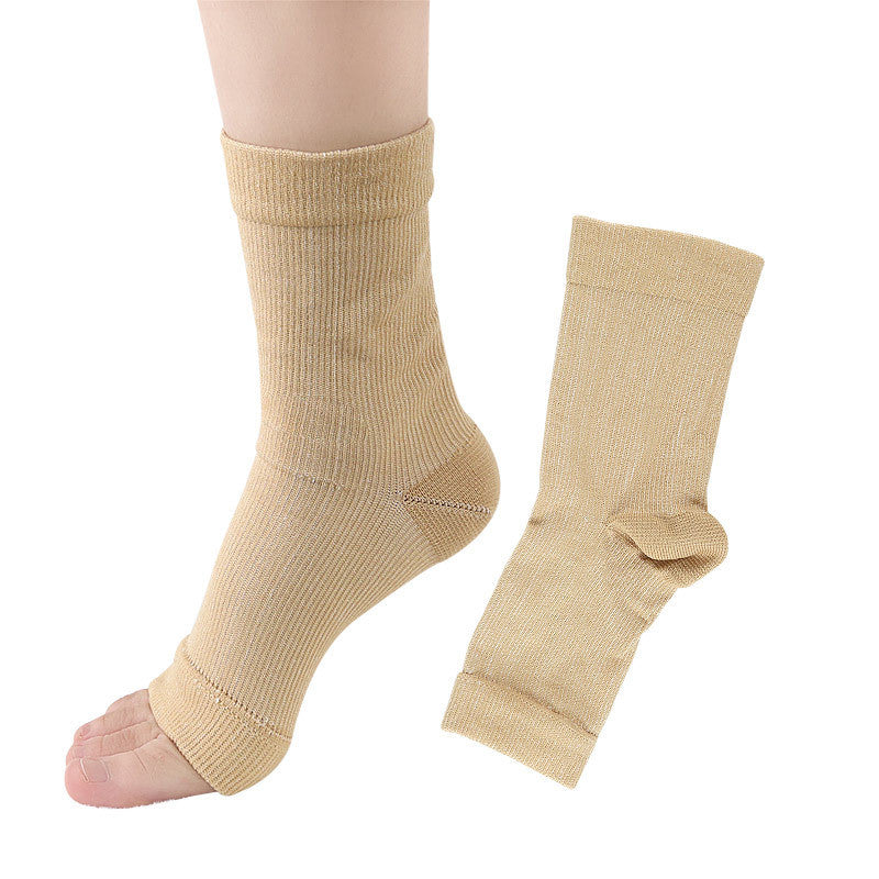 Invisible Heel Compression Socks - Plantar Support Ankle Sleeves
