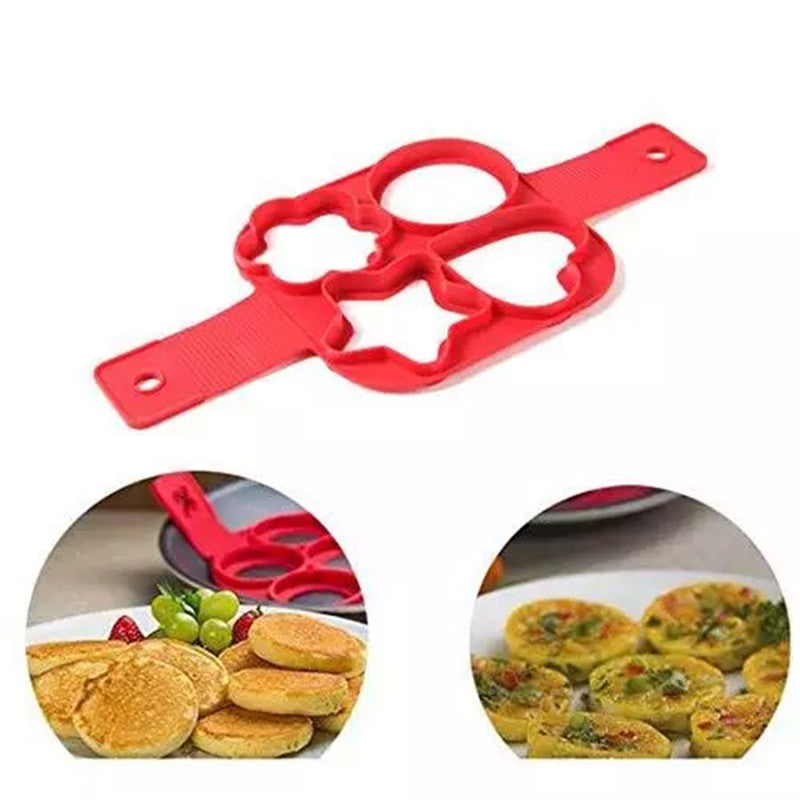 Silicone Non Stick Fantastic Egg Pancake Maker Ring Kitchen Baking