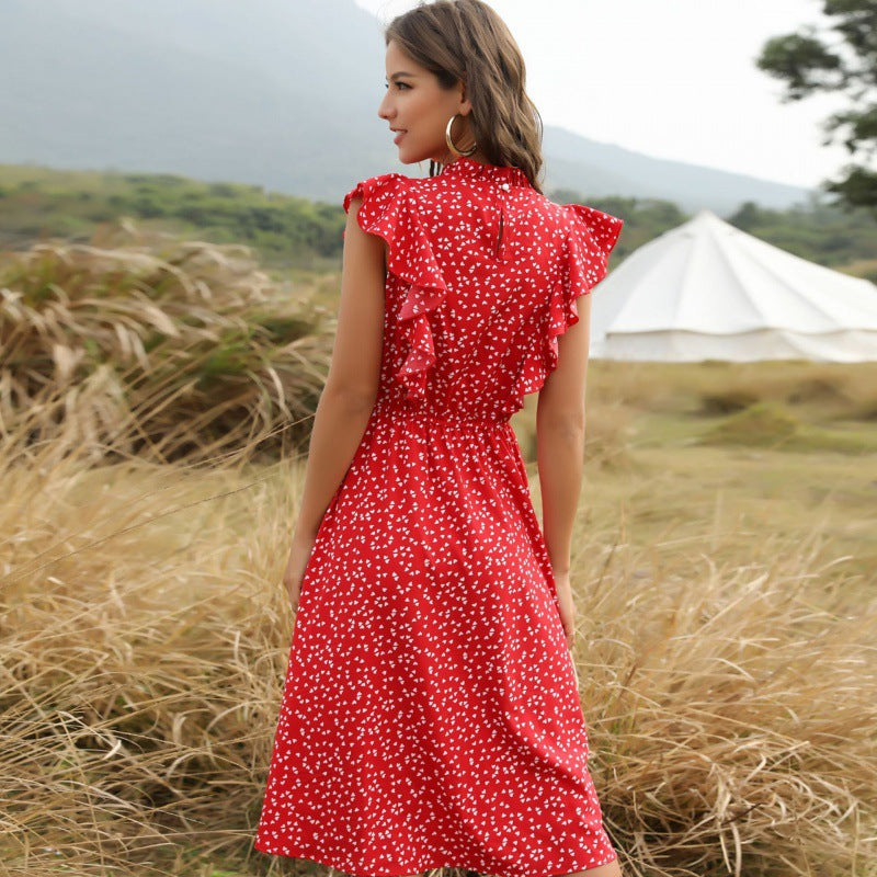 Women Summer Chiffon Long Dress Maxi Dresses