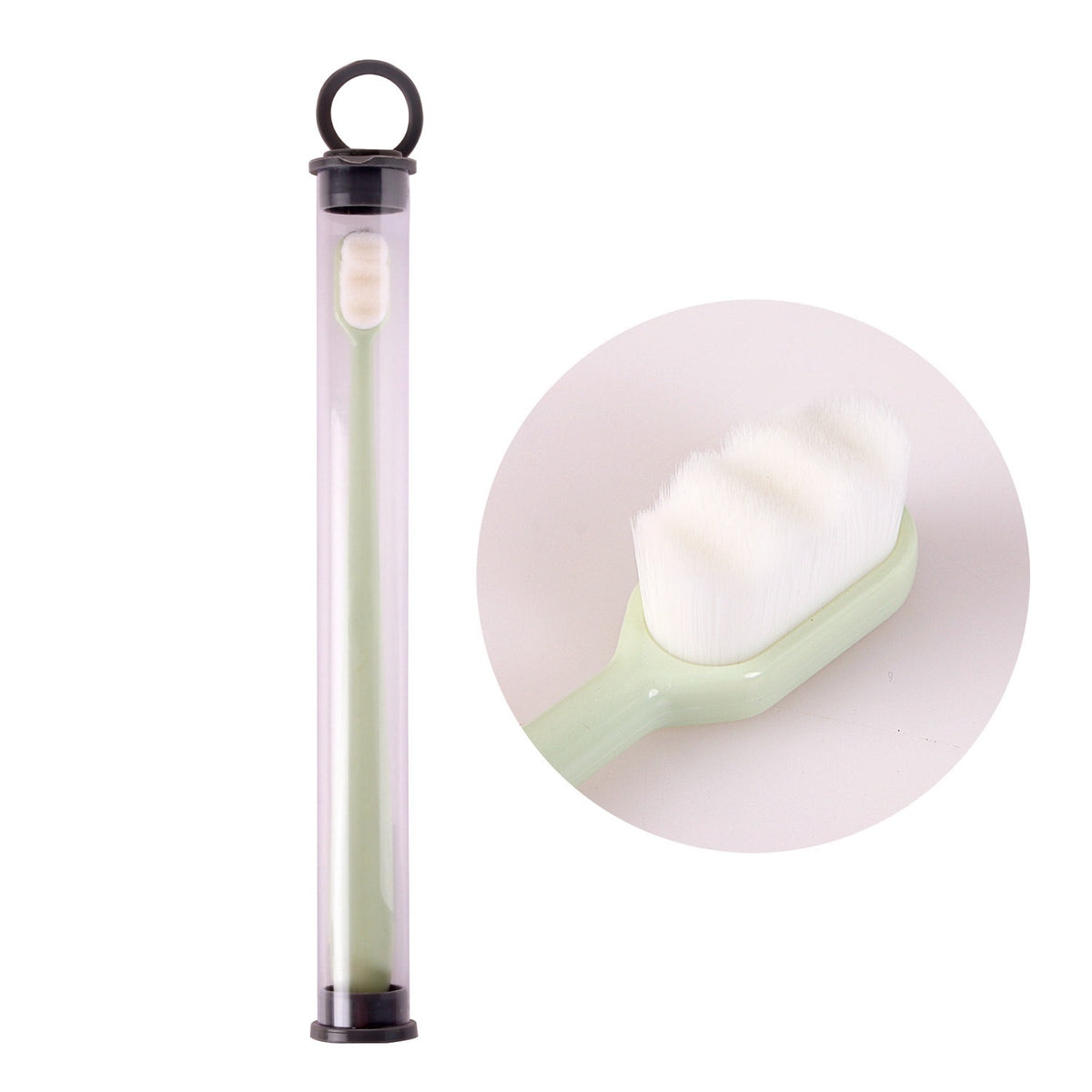 Ultra-Fine Super Soft Bristle Toothbrush - Gentle Gum Care