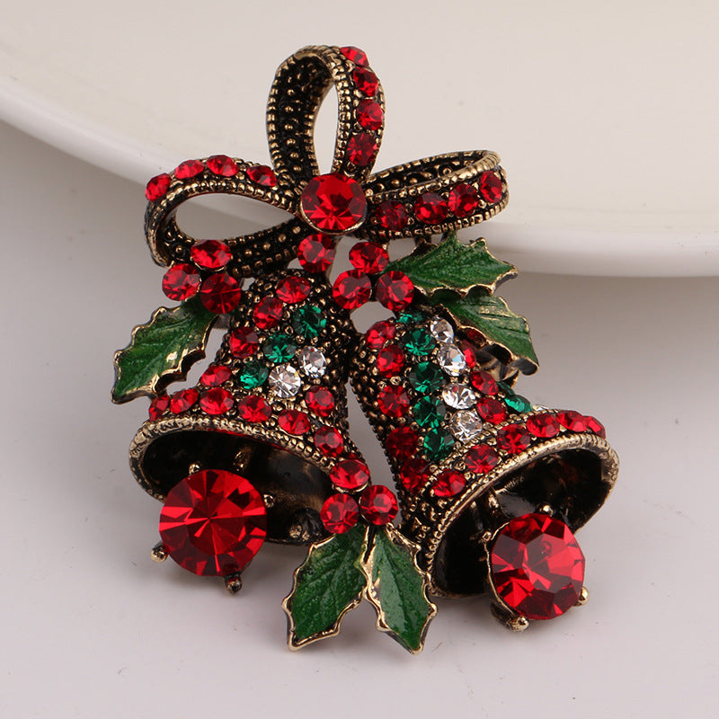 Christmas Suit Pin Brooch | Holiday Gift