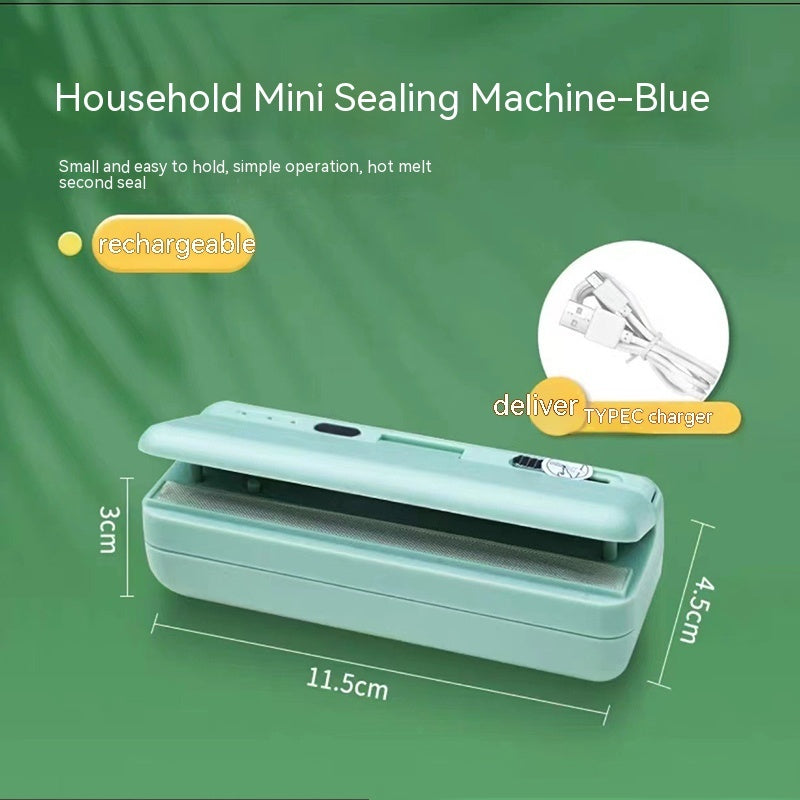 Small Hand-Press Heat Sealing Machine - Snack Bag Sealer