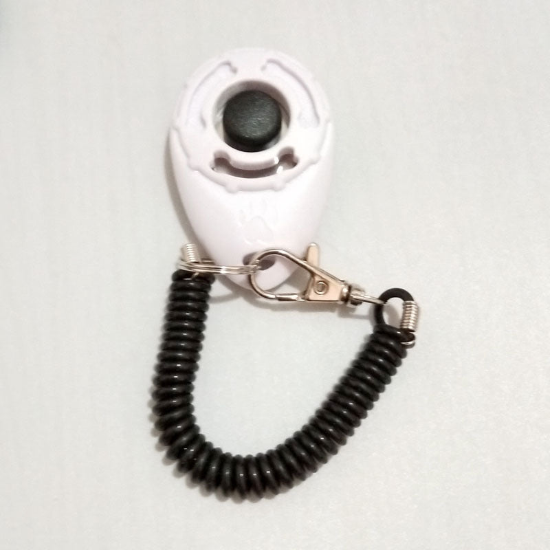 Dog Training Clicker - Positive Reinforcement Pet Training Tool with Wrist Strap