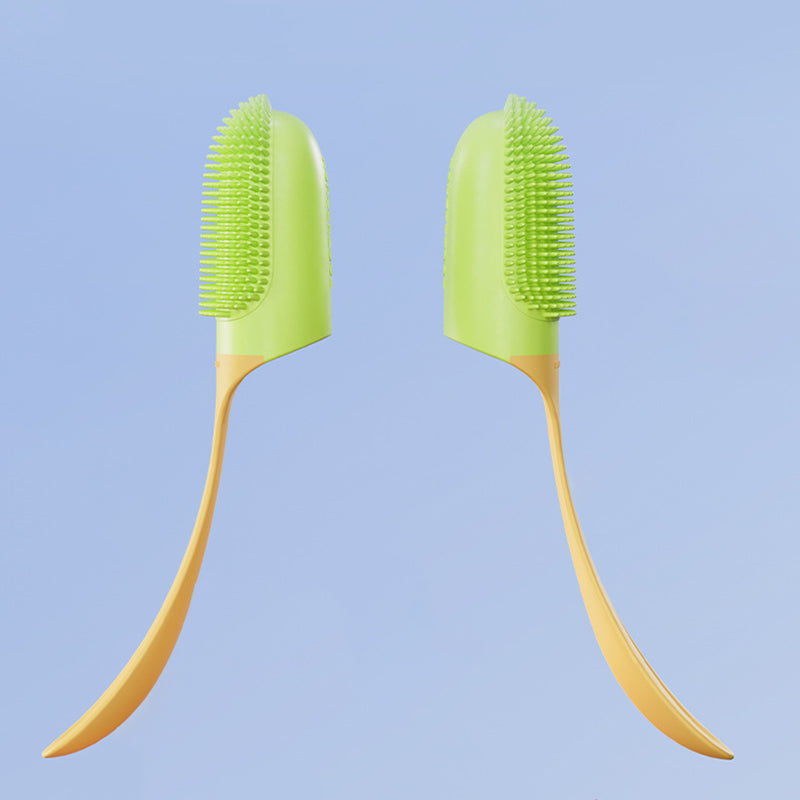 Silicone Finger Toothbrush for Dogs & Cats - 360° Soft Bristle Oral Care Brush