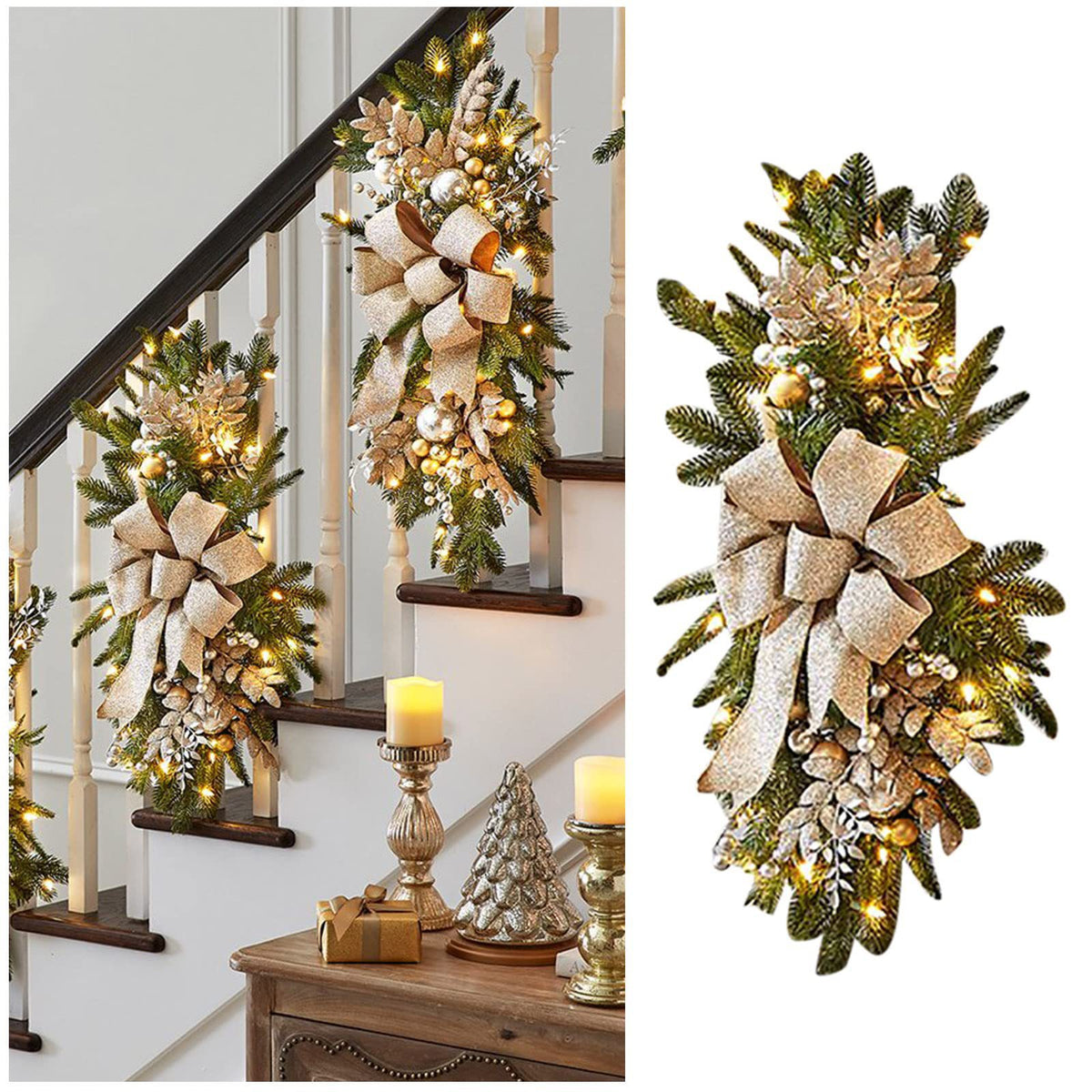 Christmas Door Hanging Wall Decoration | Xmas Holiday Decor