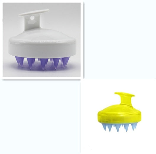 Silicone Shampoo Brush Massage Scalp Hair