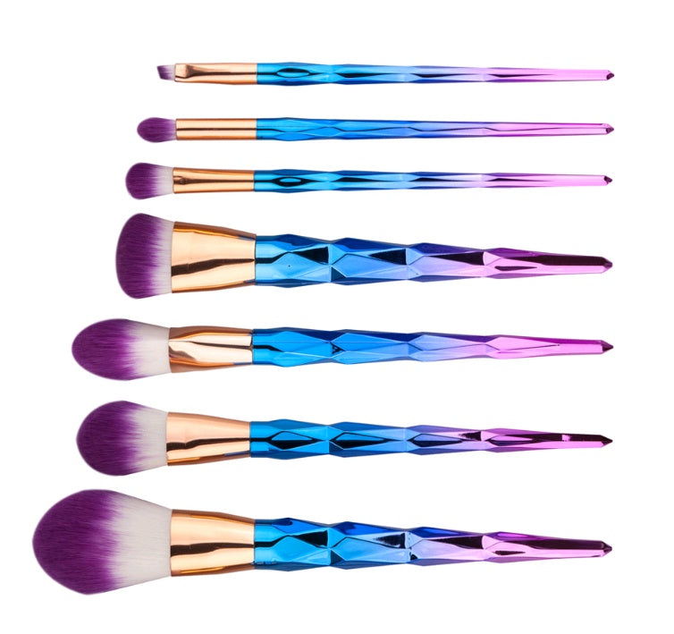 7 Makeup Brushes Tools Diamond Brush Foundation