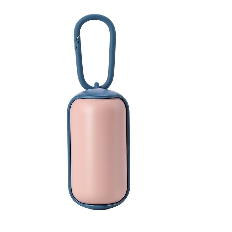 Mini Dog Poop Bag Holder - Portable Clip-On Waste Bag Dispenser