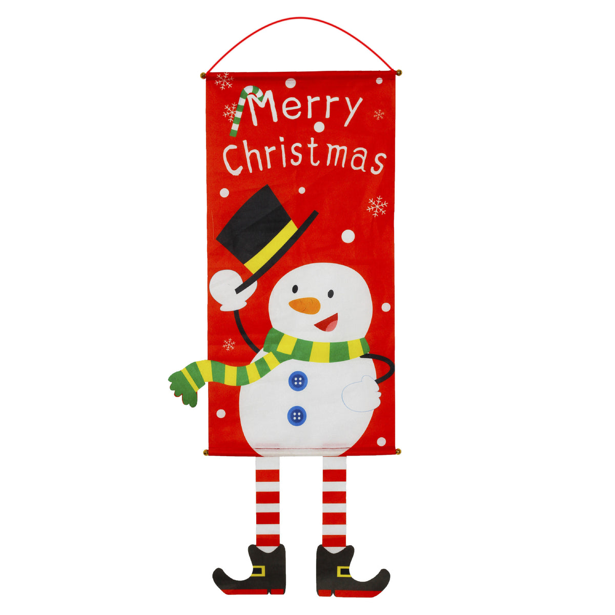 Christmas Decorations Couplets Curtains Banners Pull Flags Hanging