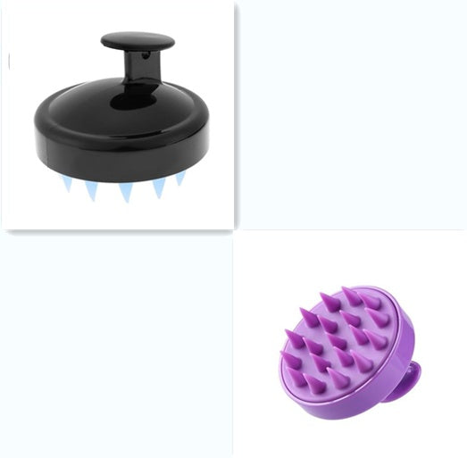 Silicone Shampoo Brush Massage Scalp Hair