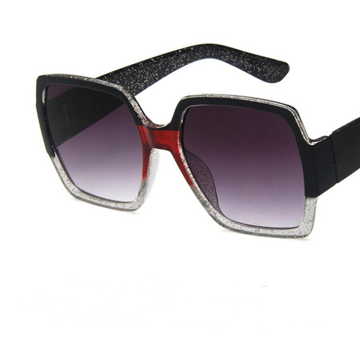 Colorful Glitter Sunglasses Retro