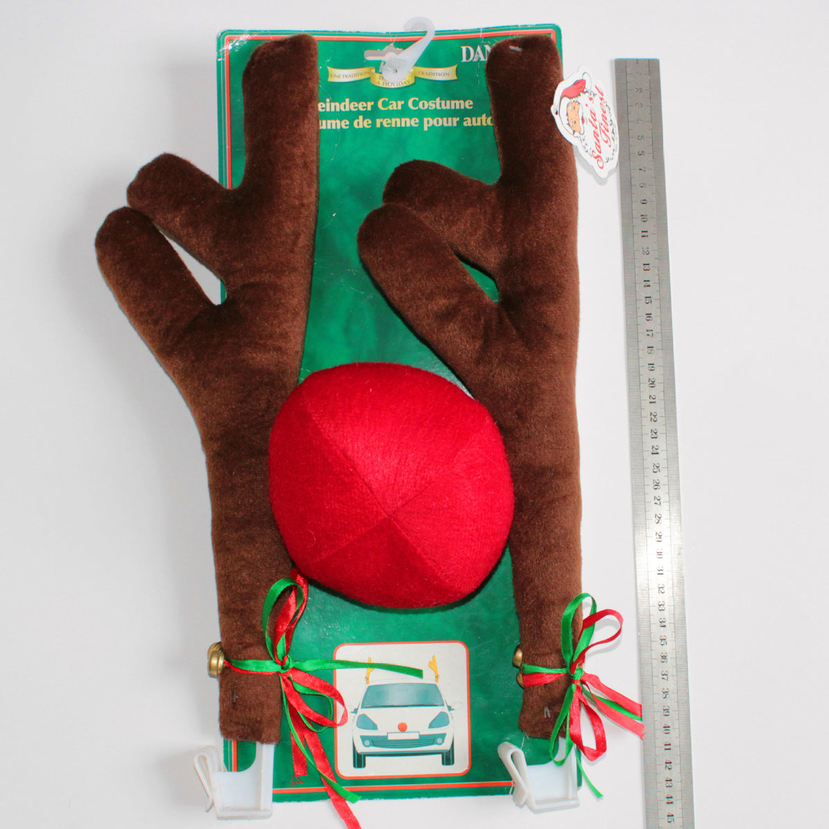 Christmas Car Decoration Antlers | Xmas Holiday Decor