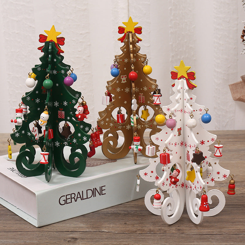 Christmas Tree Scene Decoration | Xmas Holiday Decor