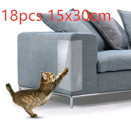 Cat Scratch Furniture Protector Pads - Anti-Scratch Sofa Guard Tape (Multi-Pack)