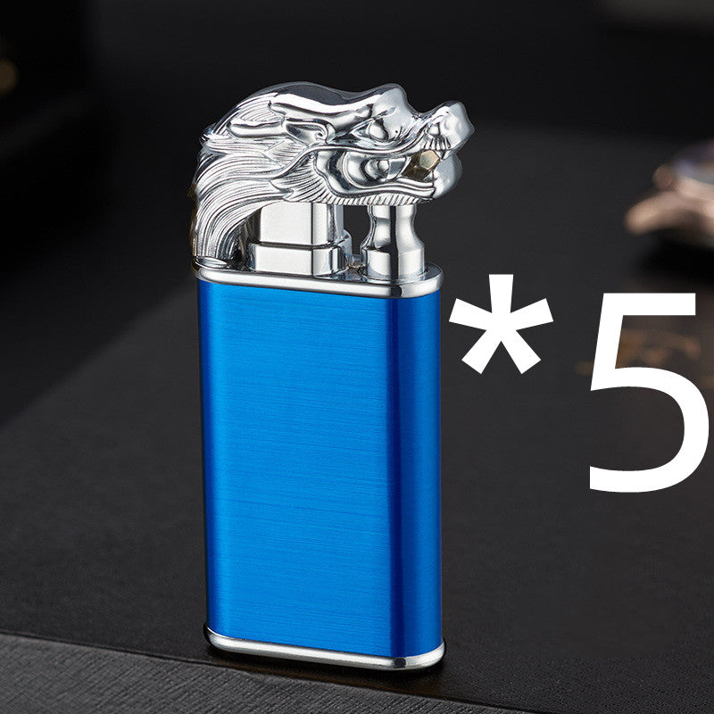 Crocodile and Dolphin Design Butane Lighter