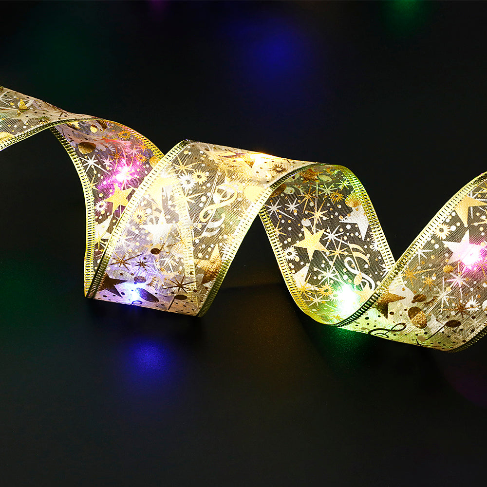 LED Ribbon Lights for Gift Wrapping and Decorations