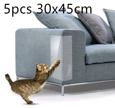 Cat Scratch Furniture Protector Pads - Anti-Scratch Sofa Guard Tape (Multi-Pack)