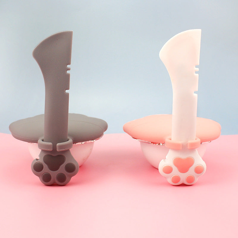 Pet Food Can Spoon & Lid Set - Multifunction Wet Food Scoop and Can Cover